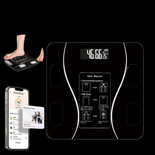 🖤 الميزان الذكي لتحليل الجسم