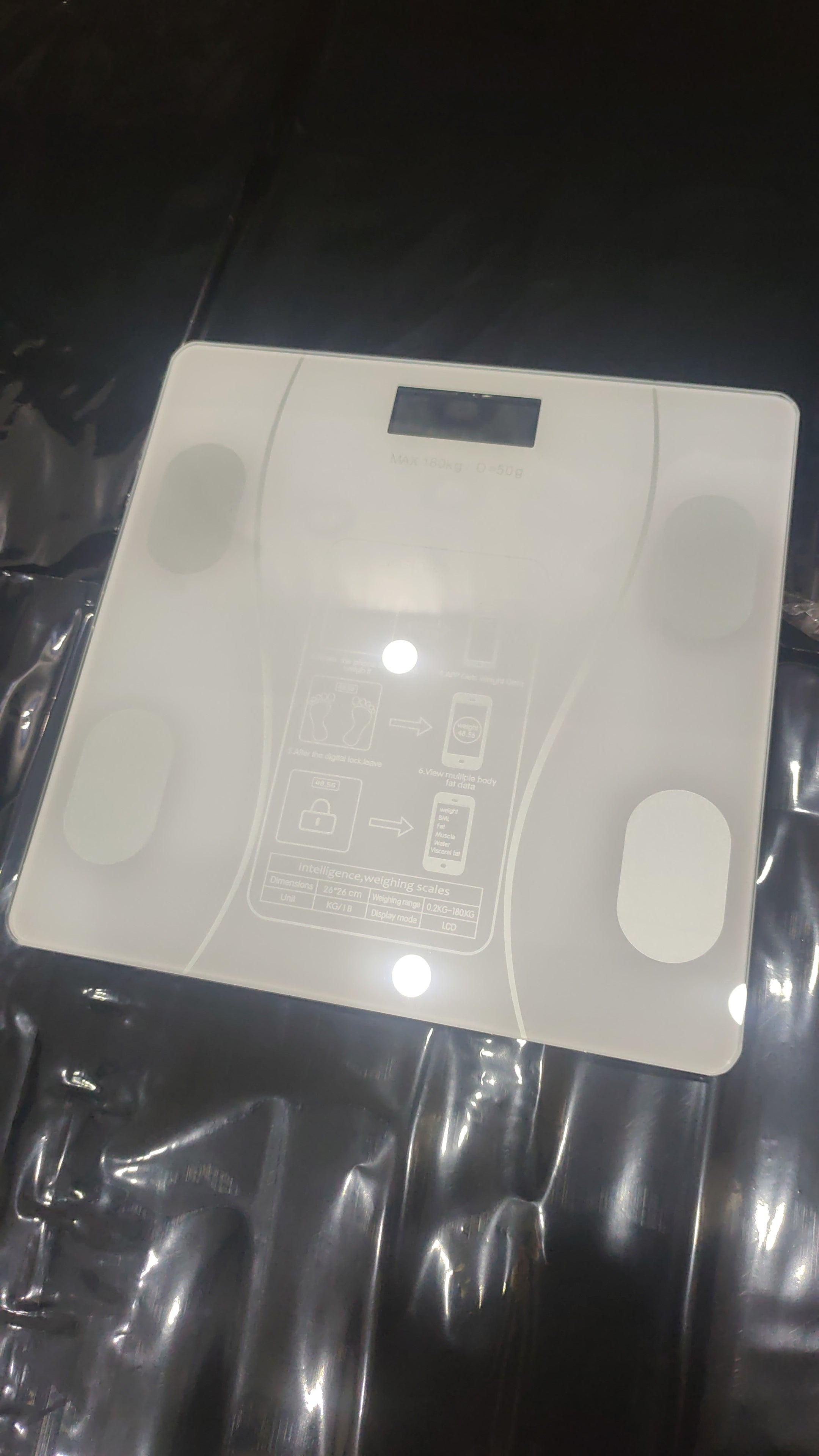 🖤 الميزان الذكي لتحليل الجسم